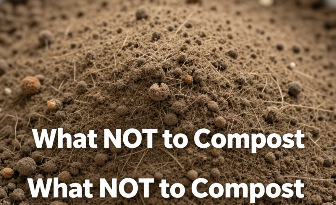 What NOT to Compost