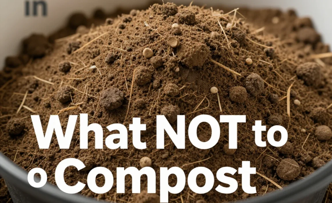 What NOT to Compost