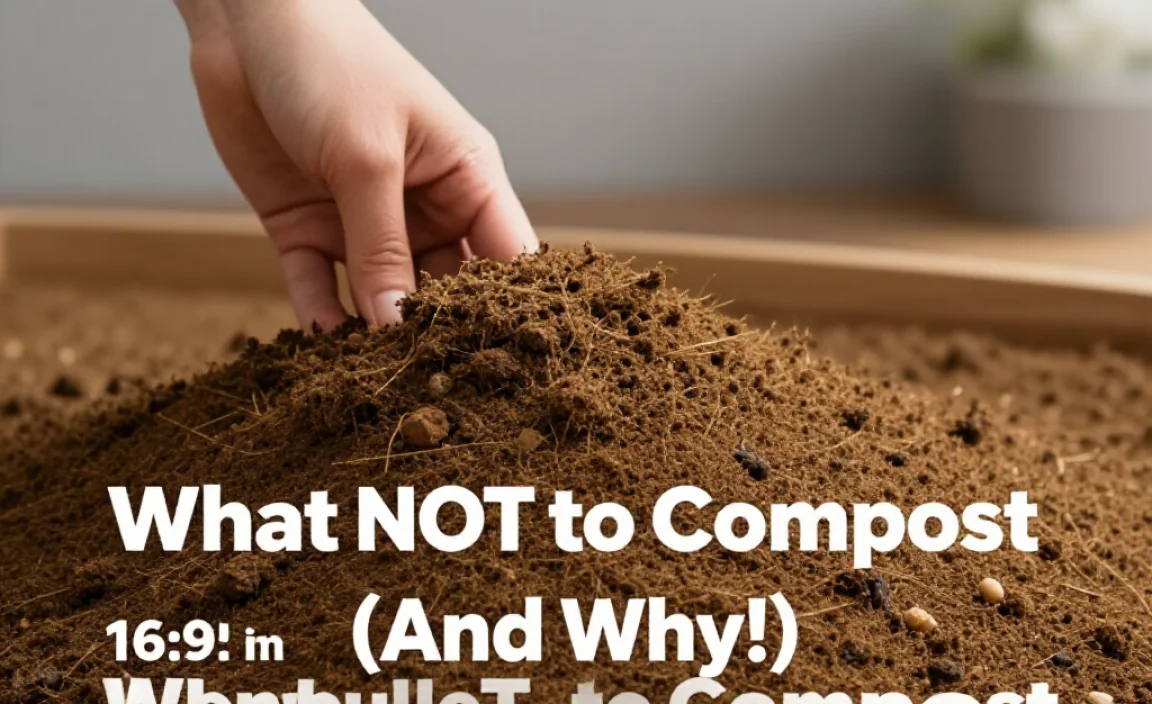 What NOT to Compost (And Why!)