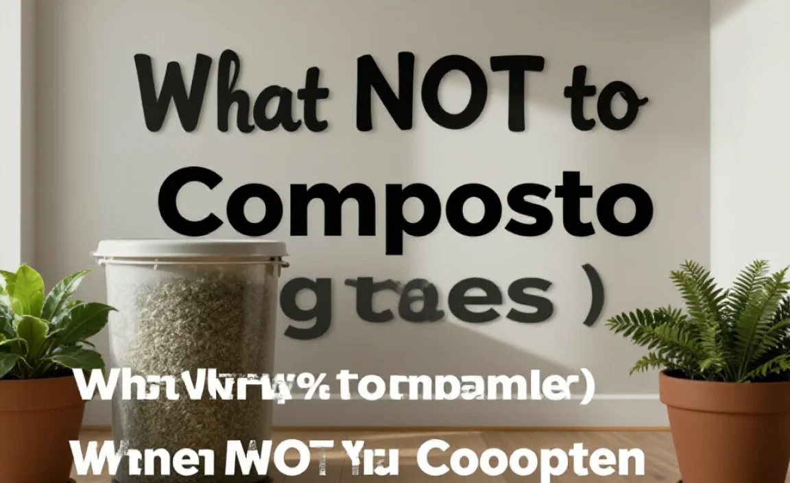 What NOT to Compost (And Why You Shouldn&rsquo;t Buy Products for These):