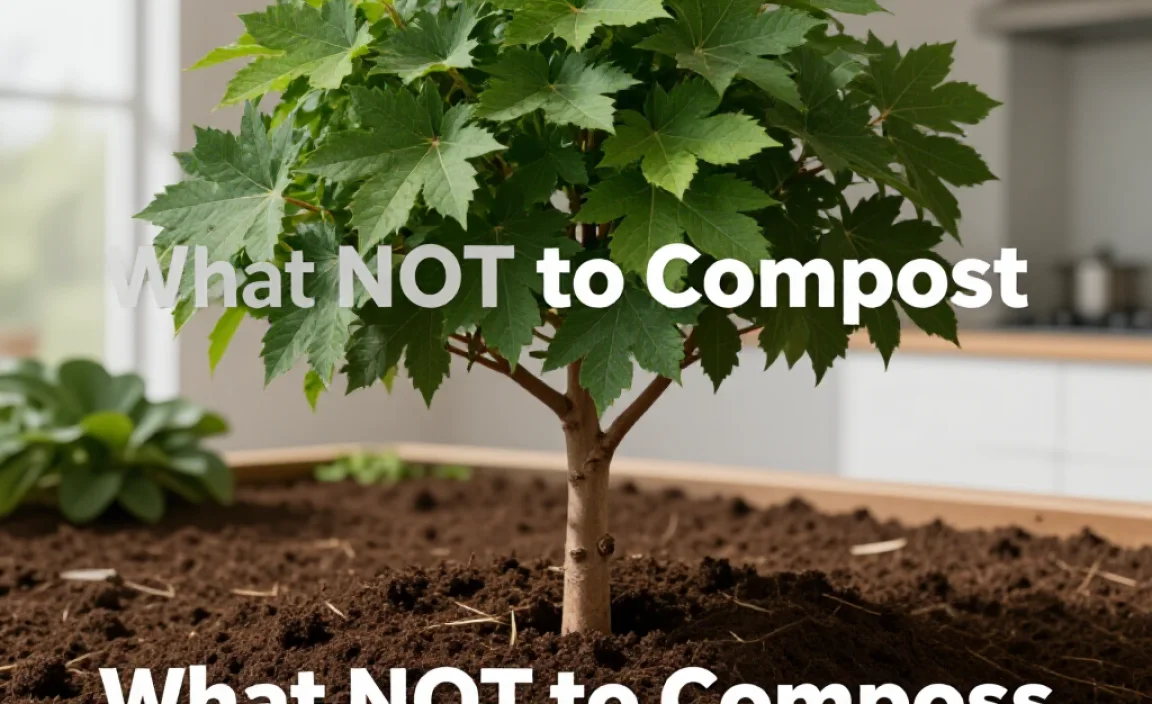 What NOT to Compost for Your Fruit Trees