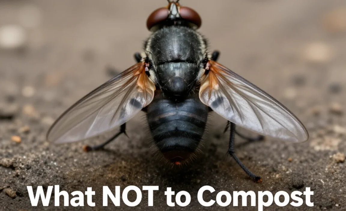 What NOT to Compost (If Flies Are a Problem)