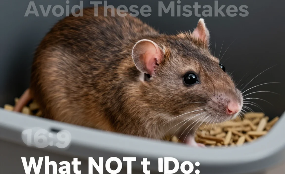 What NOT to Do: Avoid These Mistakes