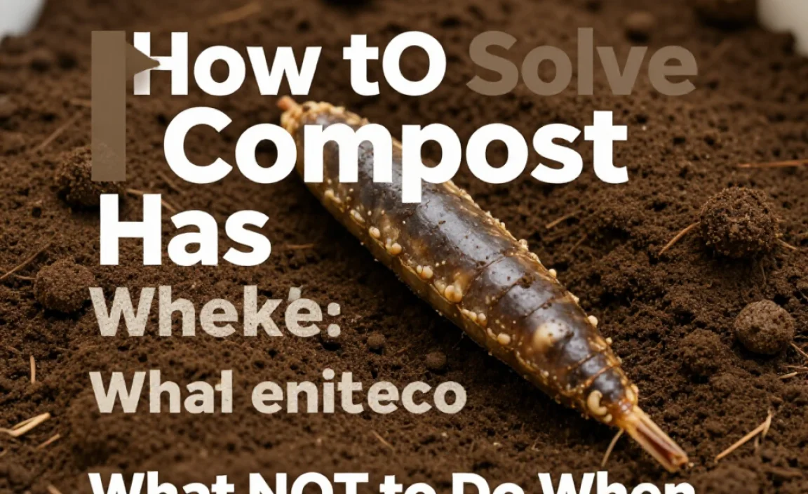 What NOT to Do When You Find Maggots