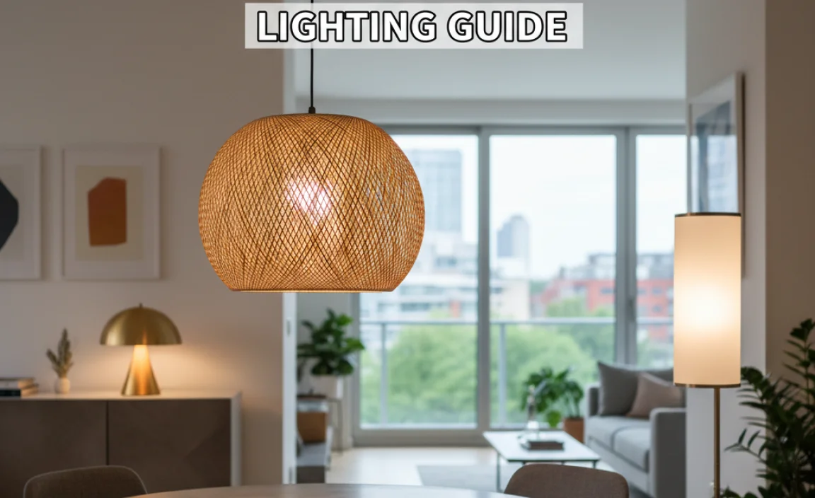 “What Shape Lamp For Round Table: Perfect Lighting Guide”