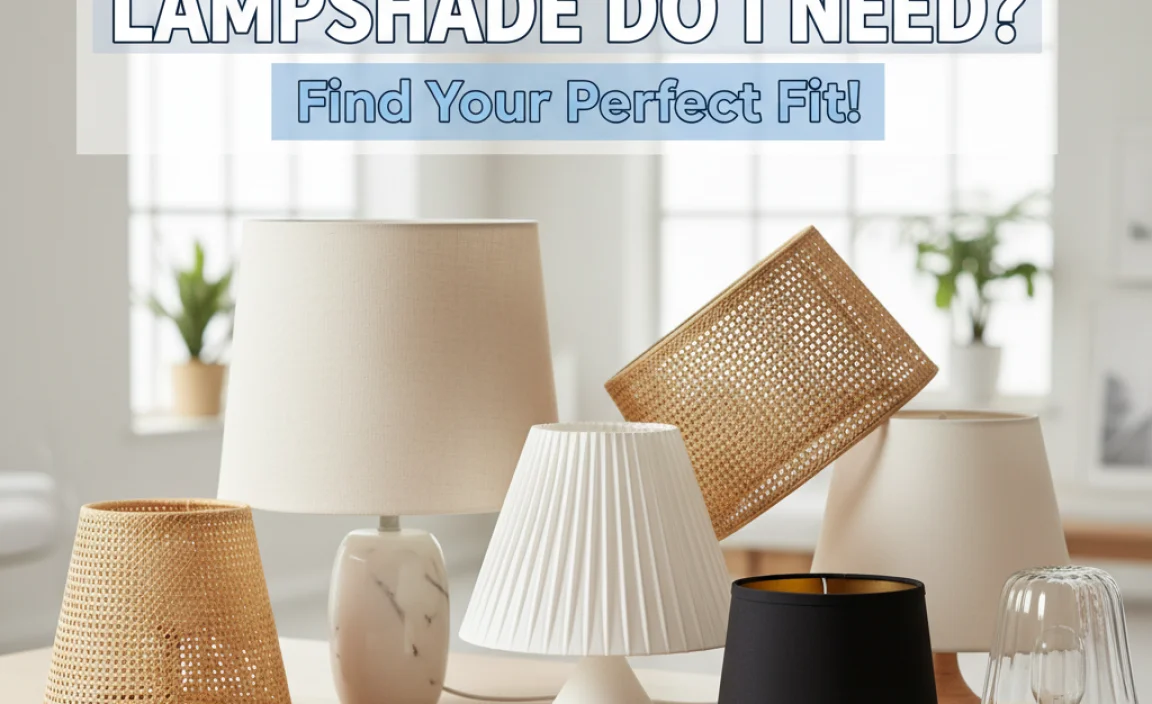 What Size Lampshade Do I Need? Find Your Perfect Fit!