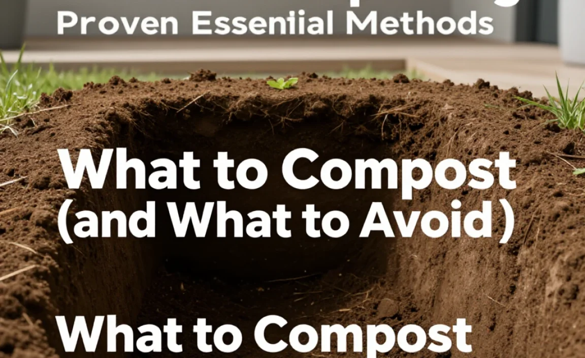 What to Compost (and What to Avoid!)