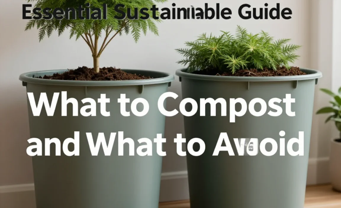 What to Compost and What to Avoid