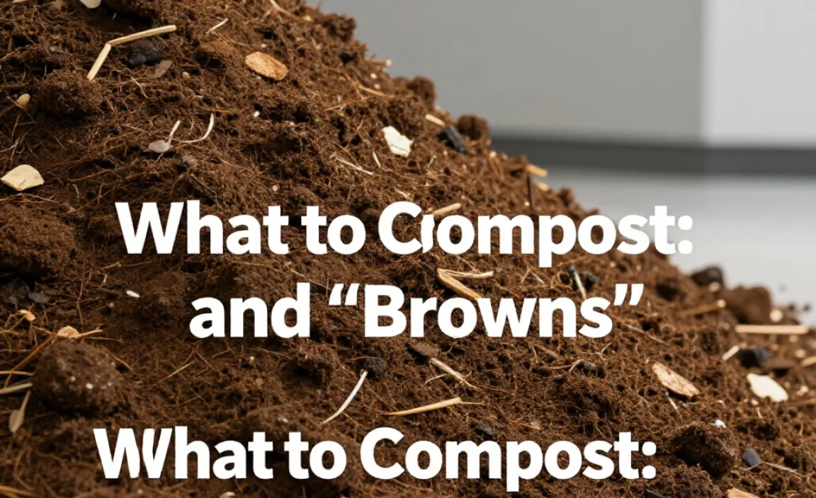 What to Compost: The &ldquo;Greens&rdquo; and &ldquo;Browns&rdquo;
