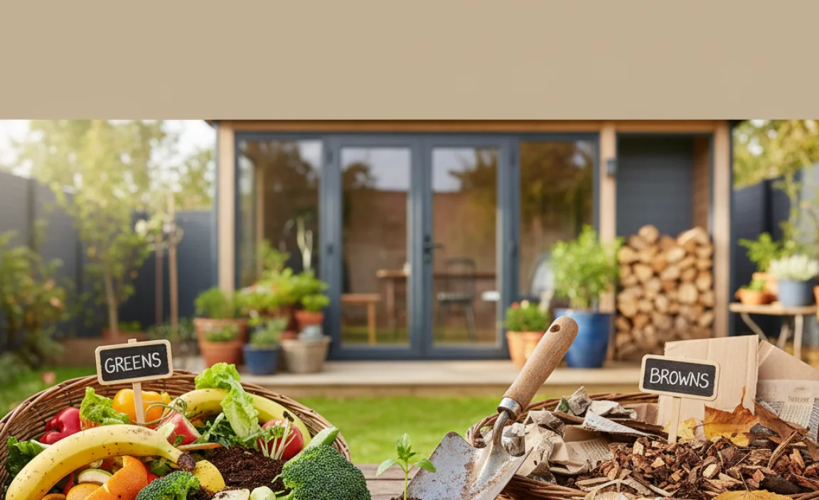 What to Compost: The &ldquo;Greens&rdquo; and &ldquo;Browns&rdquo;