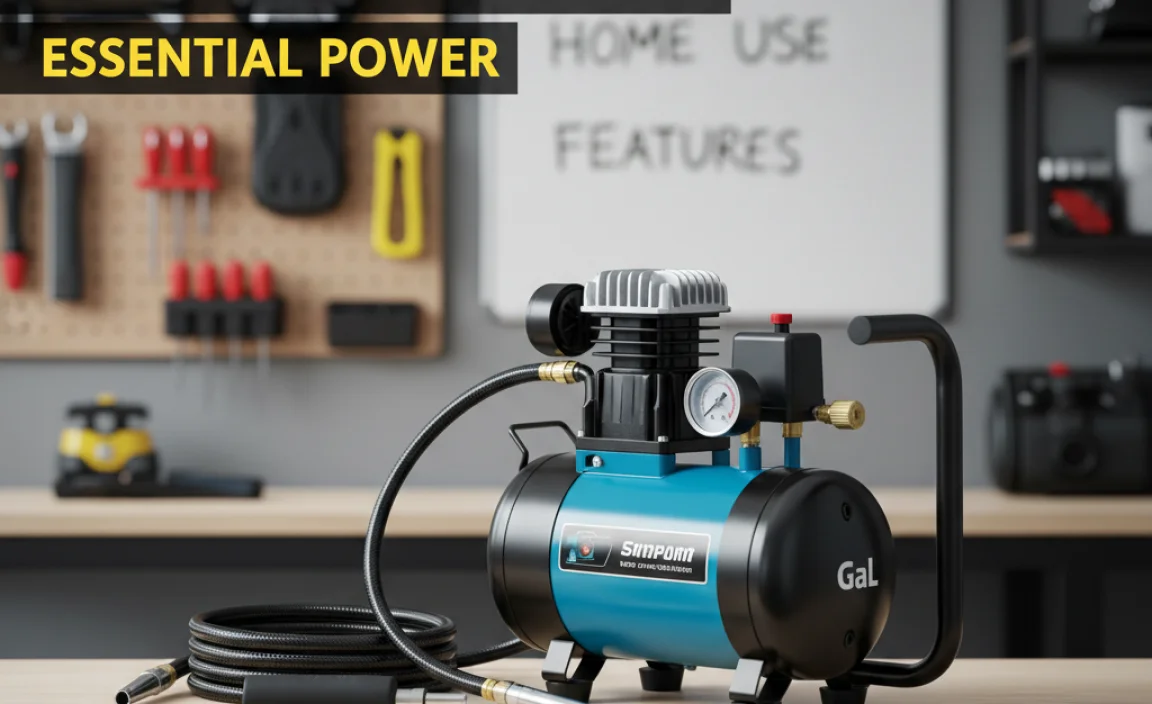 What to Look for in the Best 3-Gallon Air Compressor for Home Use