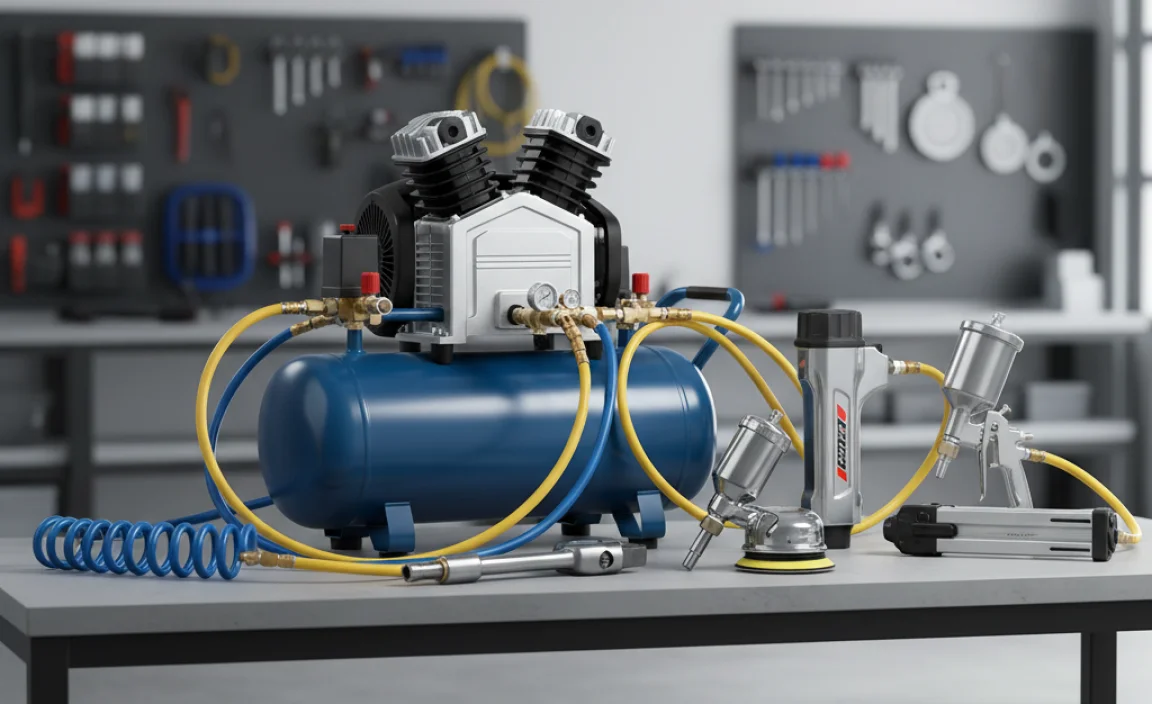 What Tools Can a 240V 10 Gallon Compressor Power?