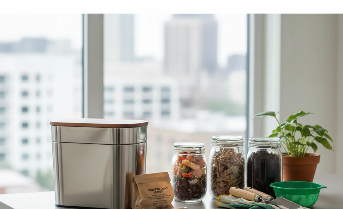 What You Need: Simple Tools for Urban Composting Success