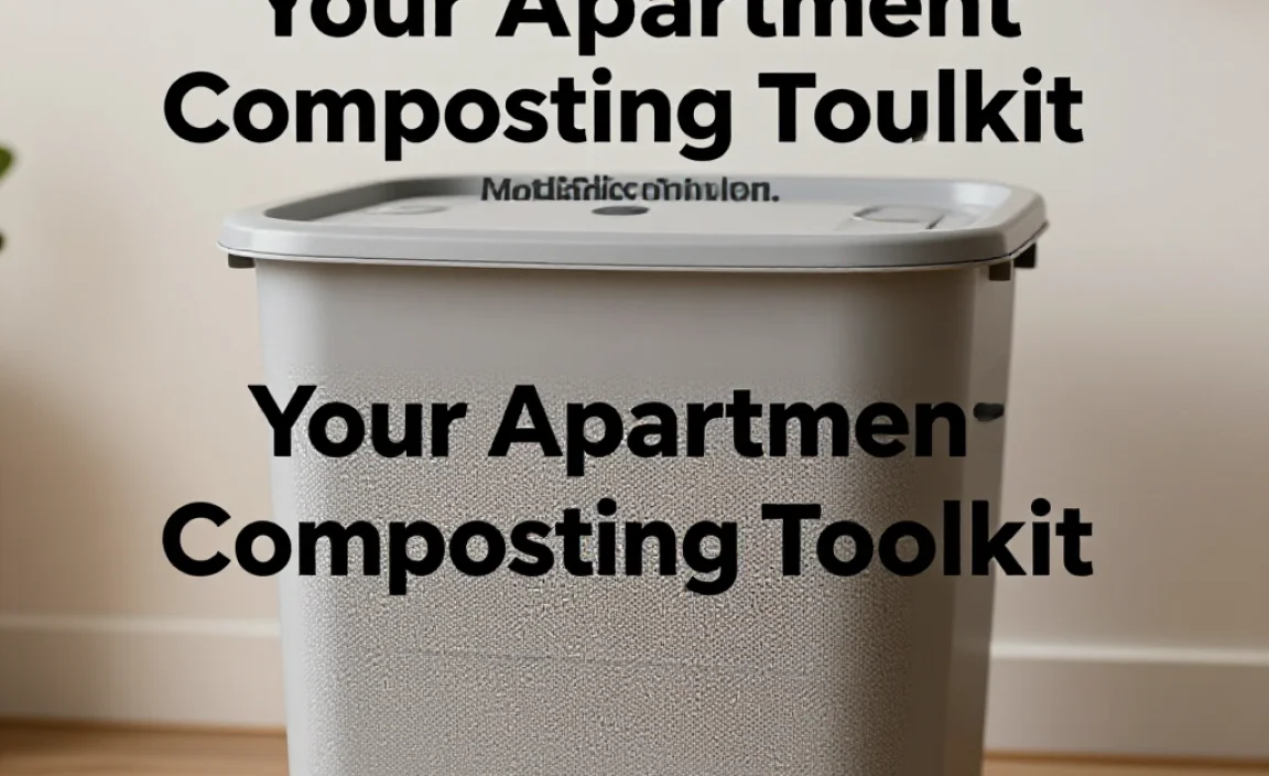 What You Need: Your Apartment Composting Toolkit