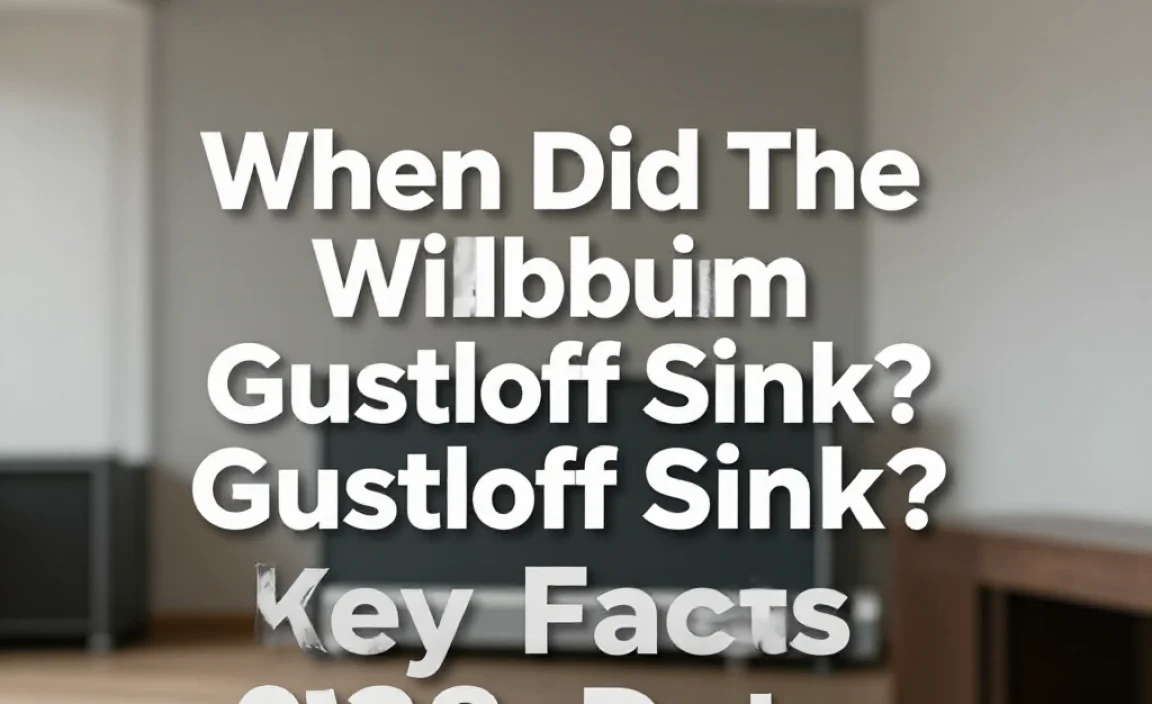 When Did The Wilhelm Gustloff Sink? Key Facts & Dates