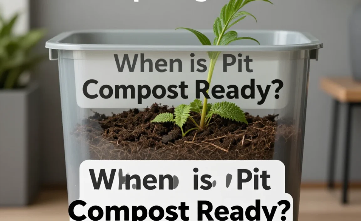 When is Pit Compost Ready?