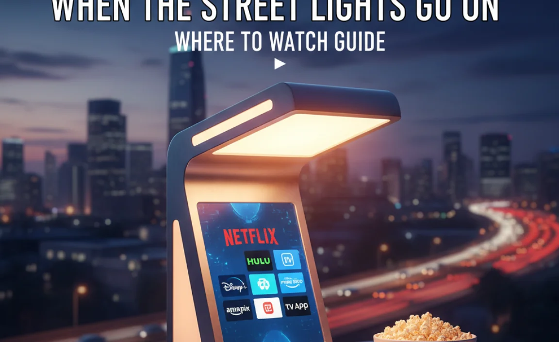 When The Street Lights Go On: Where To Watch Guide