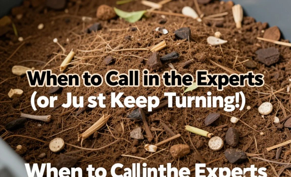 When to Call in the Experts (or Just Keep Turning!)