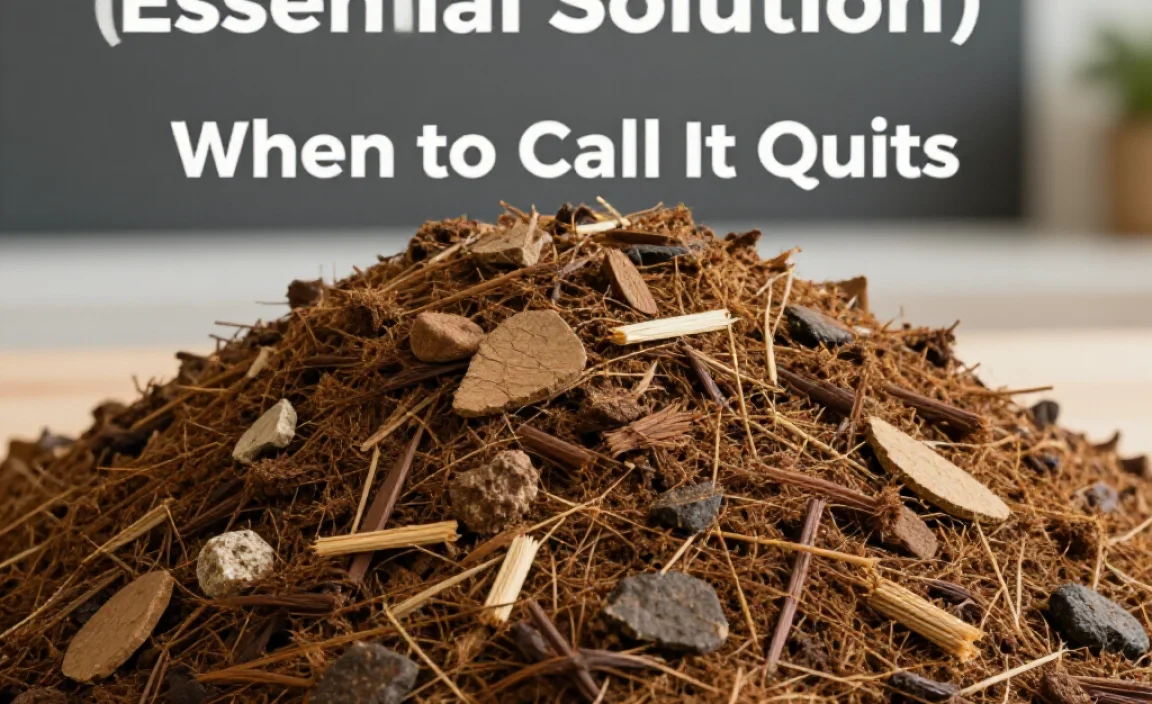 When to Call It Quits (Temporarily!)