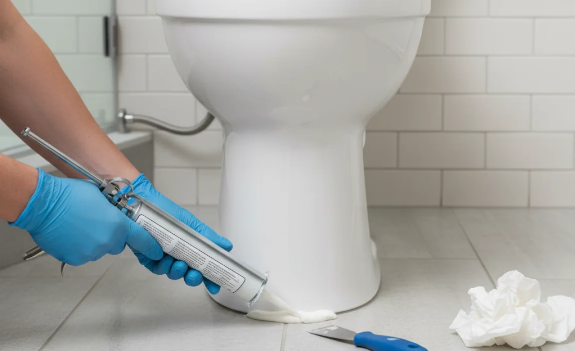 When to Caulk Your Toilet