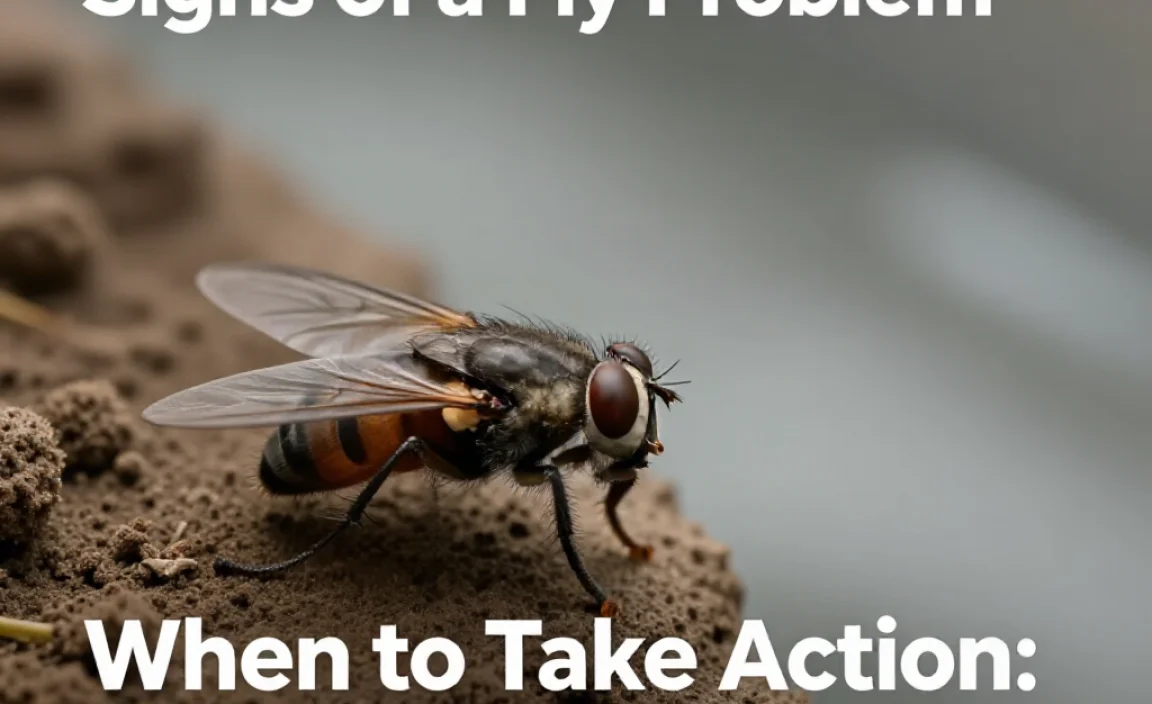 When to Take Action: Signs of a Fly Problem