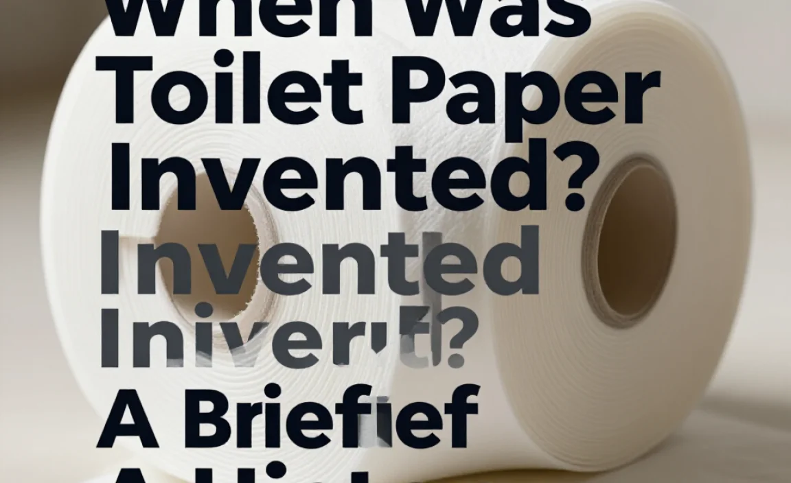 When Was Toilet Paper Invented? A Brief History