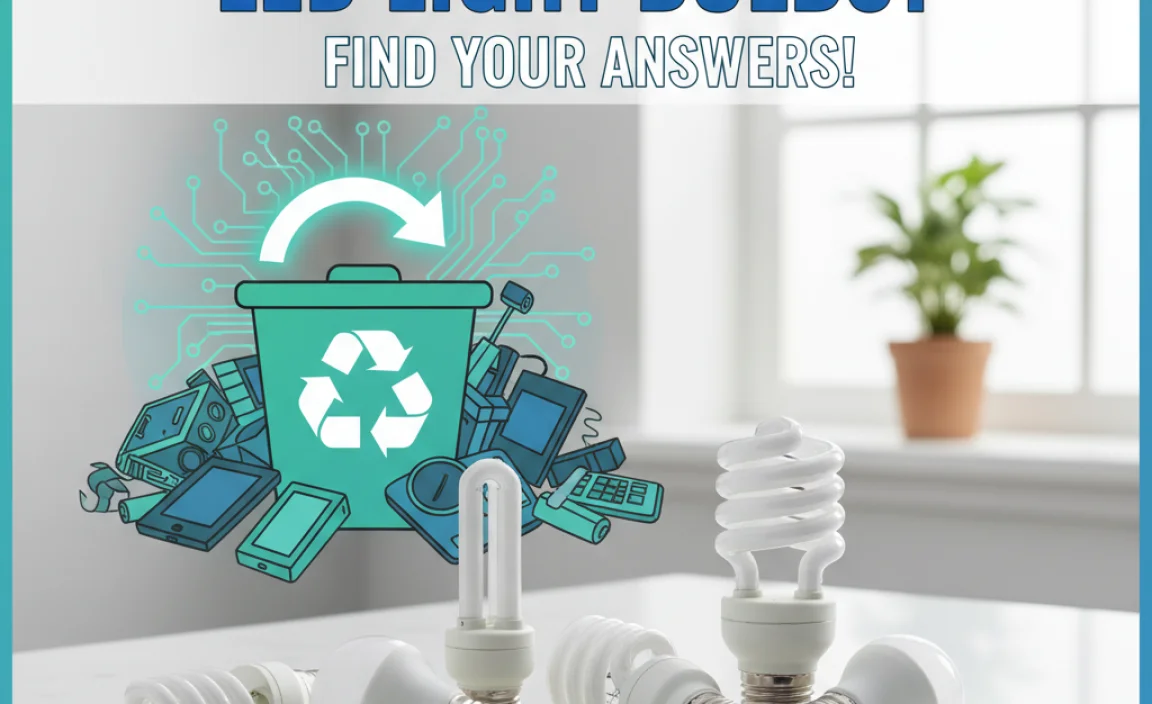 Where Do I Recycle Led Light Bulbs? Find Your Answers!