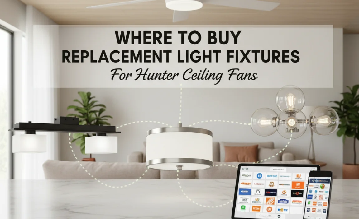 Where to Buy Replacement Light Fixtures