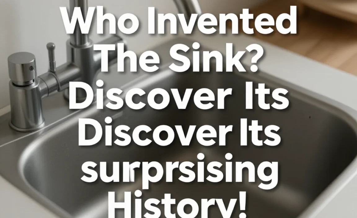 Who Invented The Sink? Discover Its Surprising History!