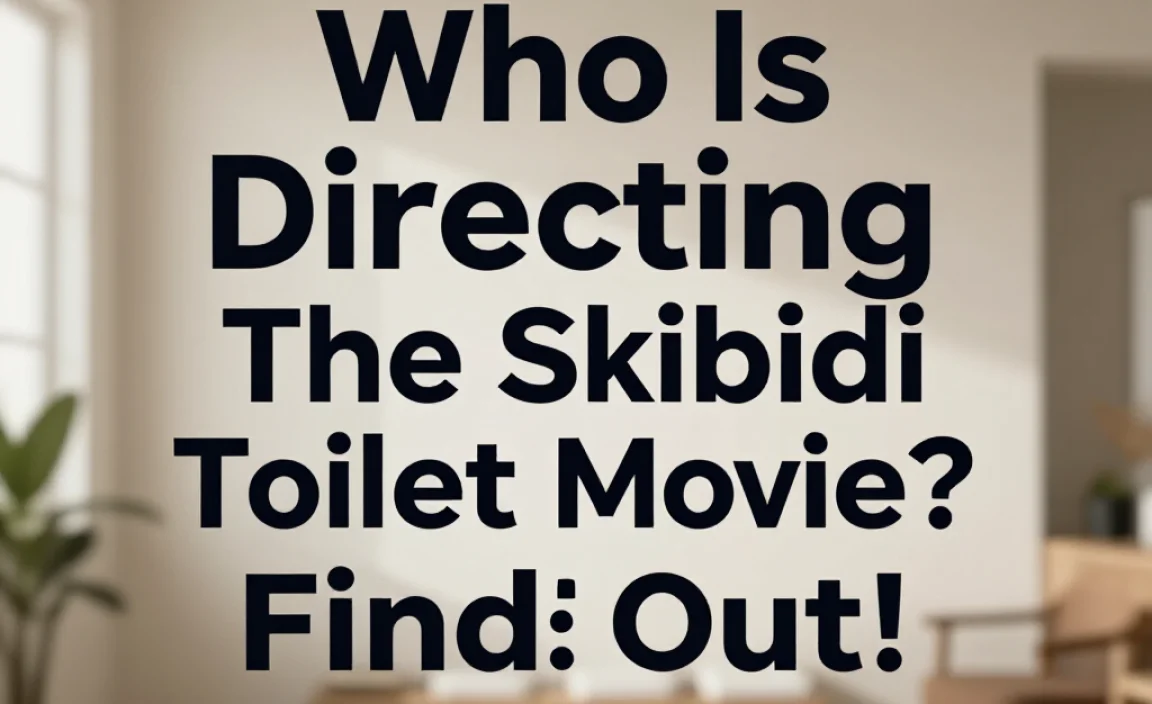 Who Is Directing The Skibidi Toilet Movie? Find Out!