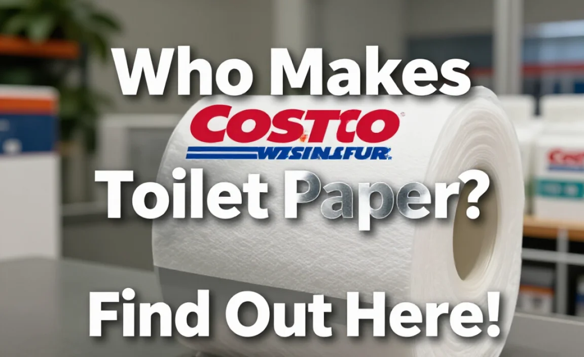 Who Makes Costco Toilet Paper? Find Out Here!