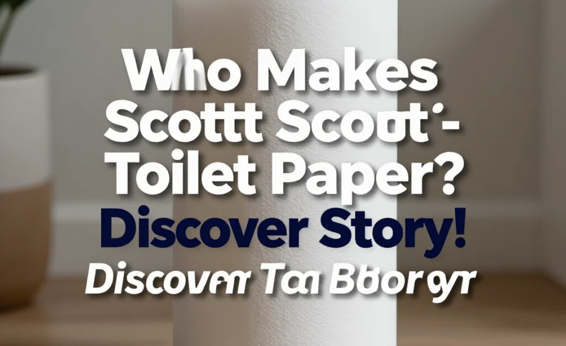 Who Makes Scott Toilet Paper? Discover The Brand Story!