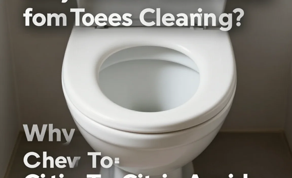 Why Choose Citric Acid for Toilet Cleaning?