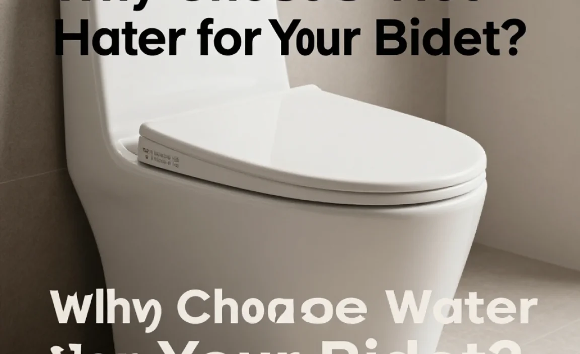 Why Choose Hot Water for Your Bidet?