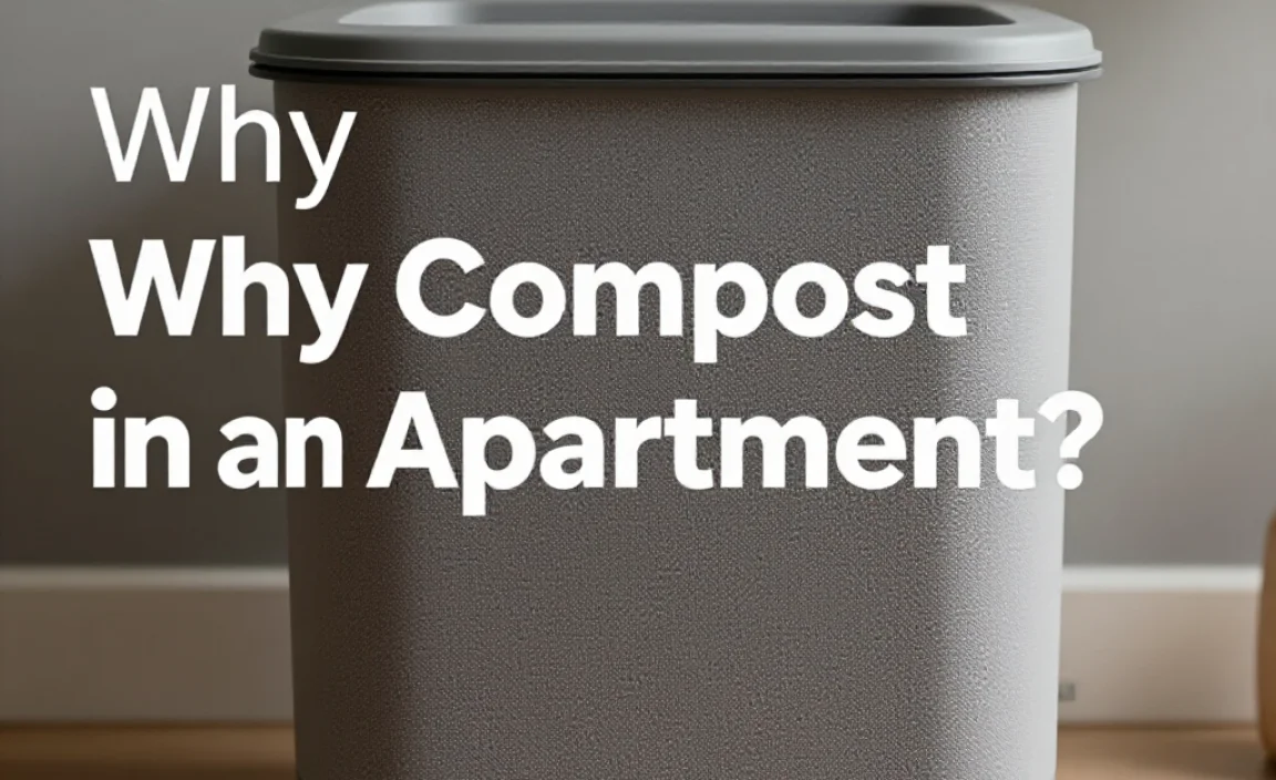 Why Compost in an Apartment?