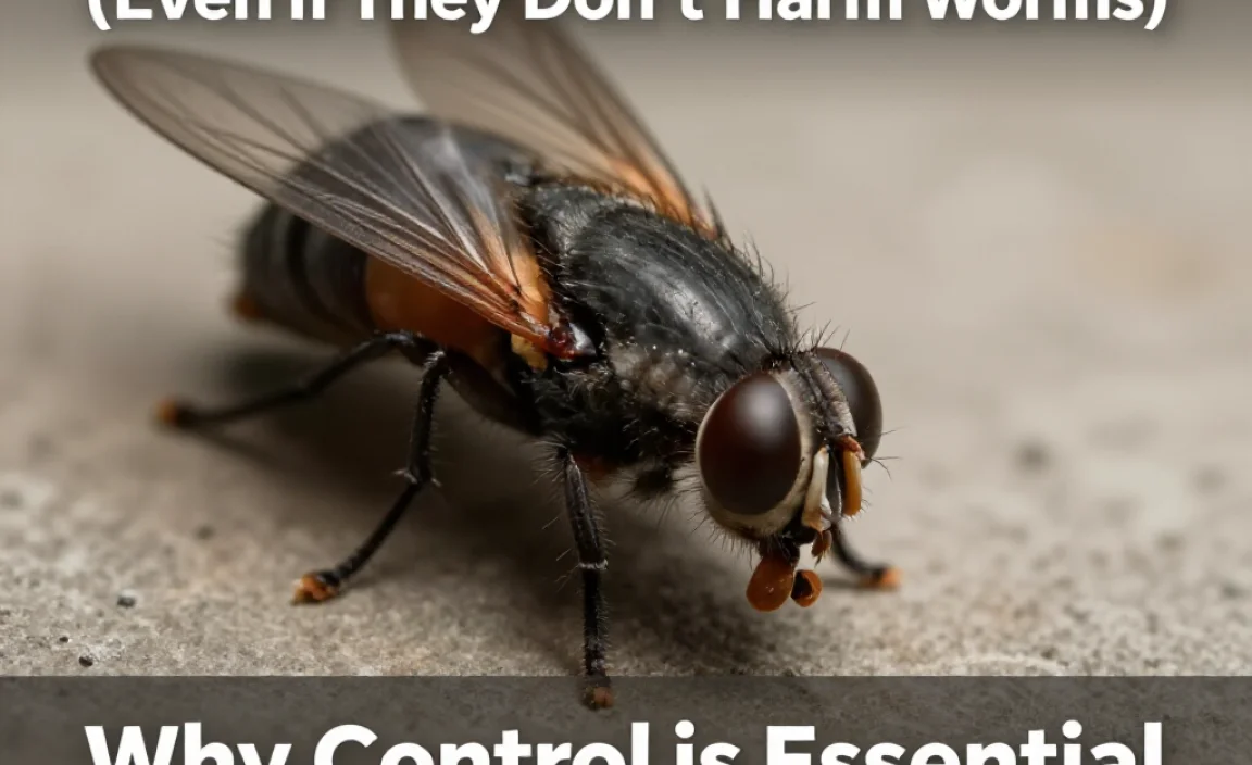 Why Control is Essential (Even if They Don&rsquo;t Harm Worms)