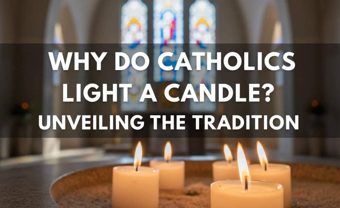 Why Do Catholics Light A Candle? Unveiling The Tradition