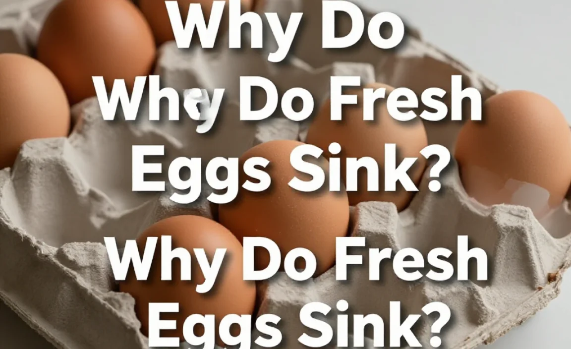 Why Do Fresh Eggs Sink?