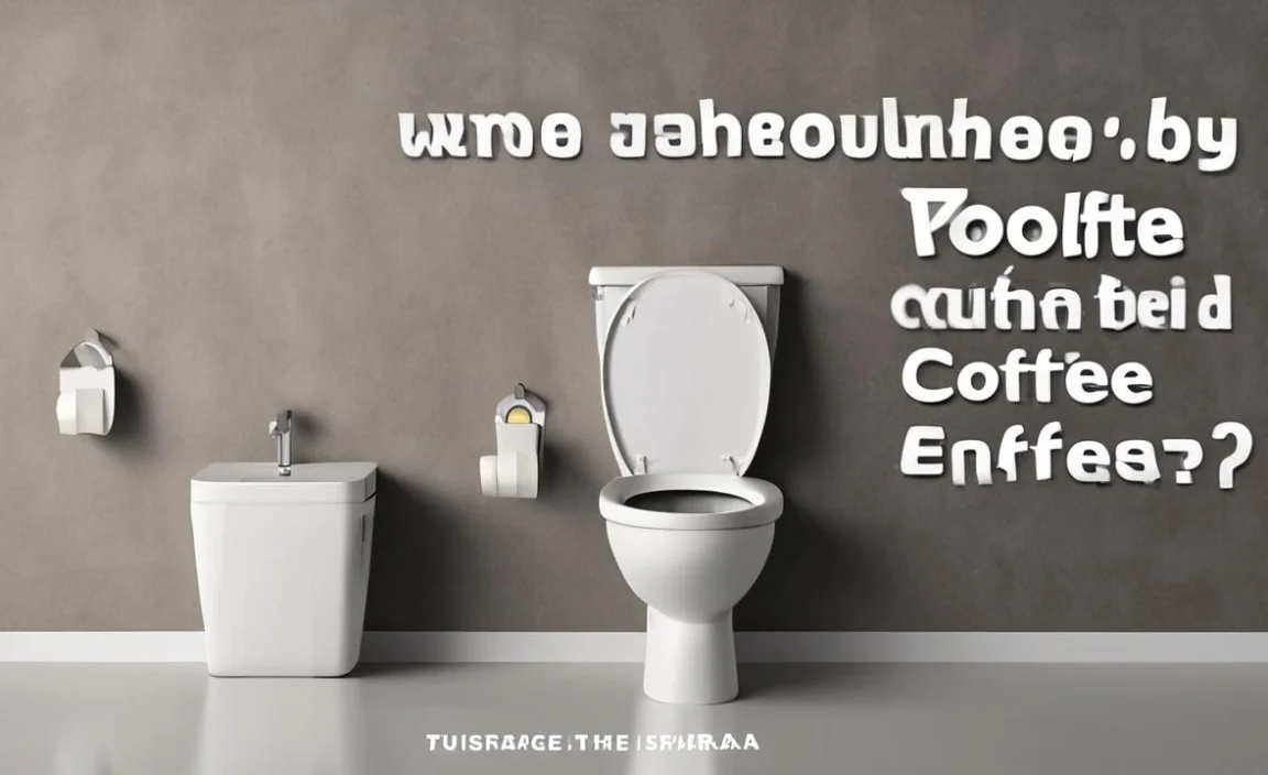 Why Do I Go To The Toilet After Coffee? + Quick Fix