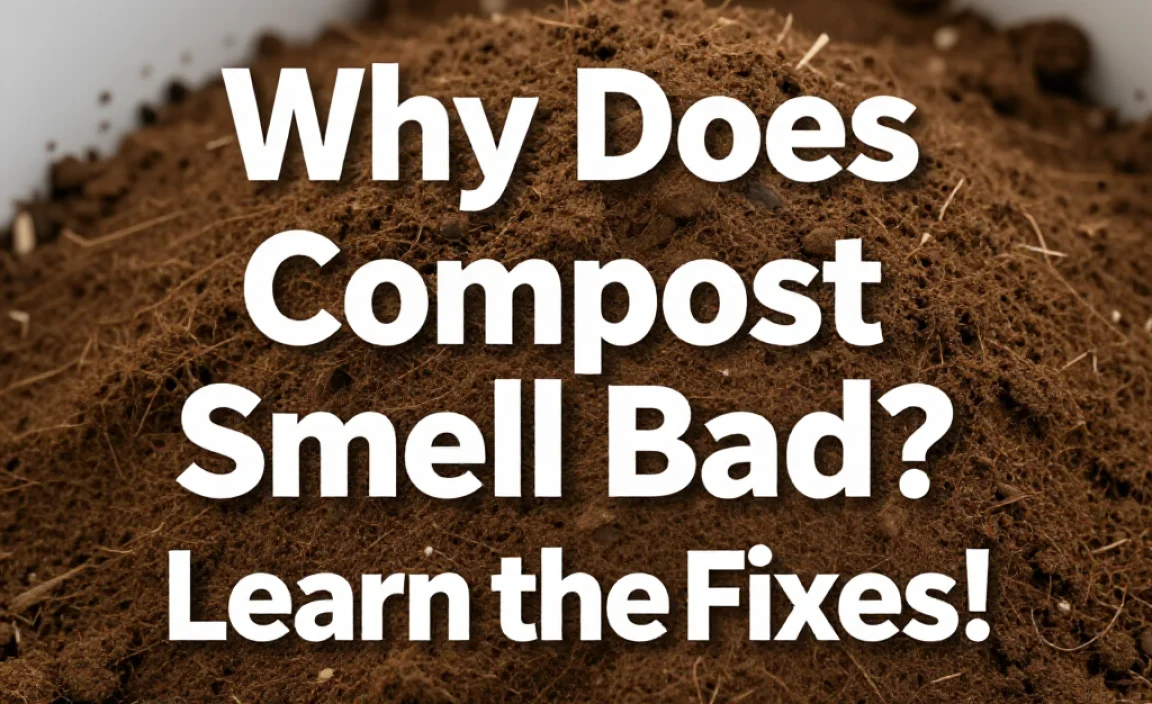 Why Does Compost Smell Bad? Learn the Fixes!