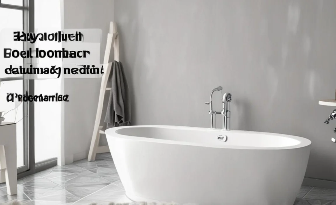 Why Does My Bathtub Drain Smell? + Quick Fix!