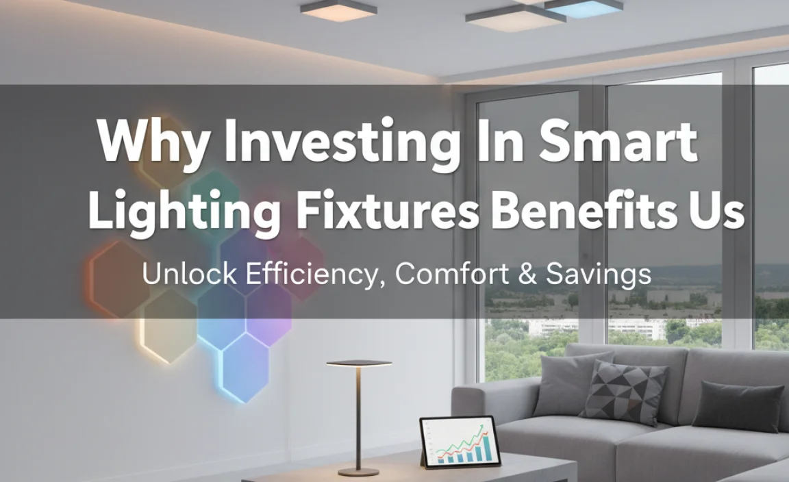 Why Investing In Smart Lighting Fixtures Benefits Us