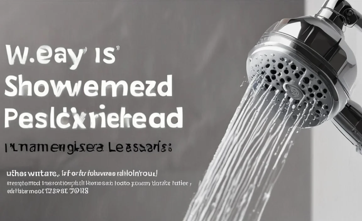 Why Is My Showerhead Leaking? + Easy Fixes!