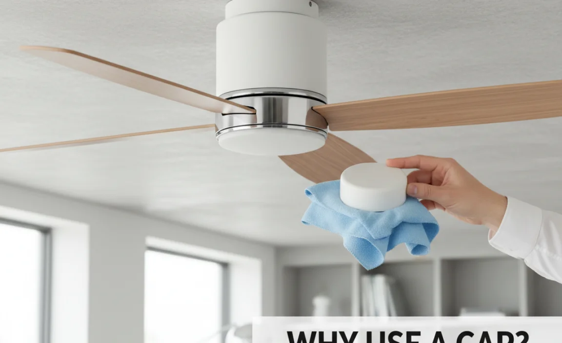 Why Use a Cap on Your Ceiling Fan?