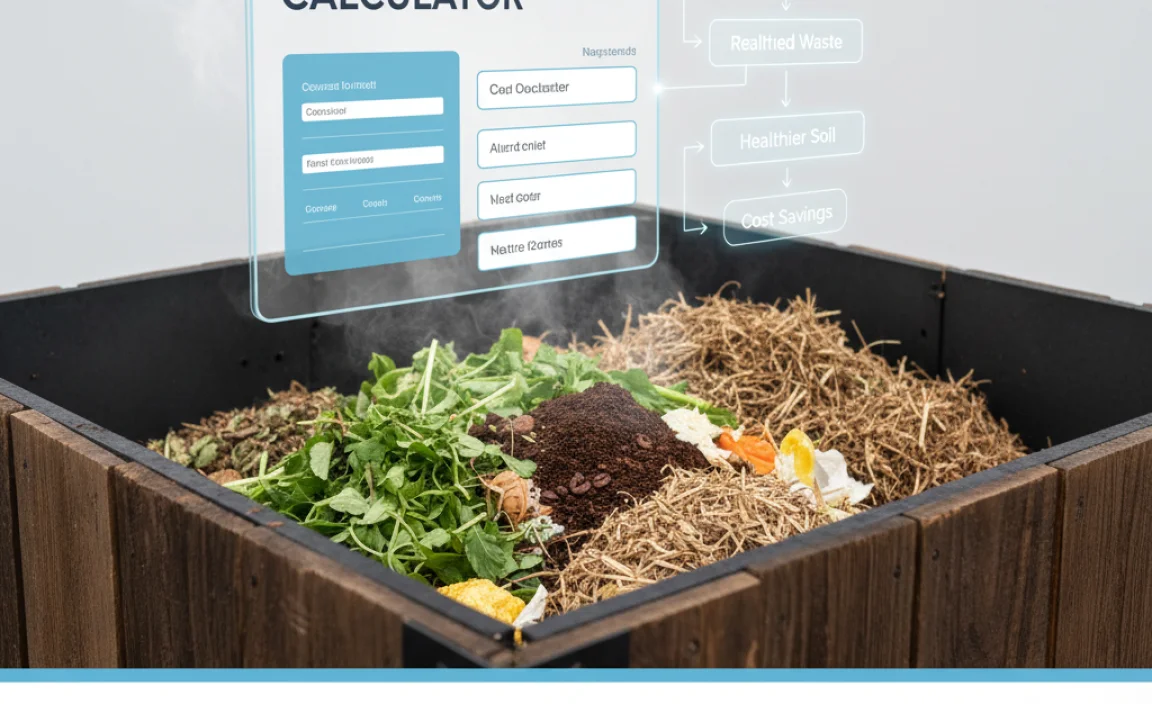 Why Use a Compost Pile Calculator? The Benefits