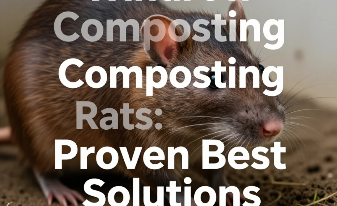 Windrow Composting Rats: Proven Best Solutions