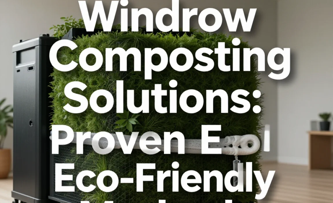 Windrow Composting Solutions: Proven Eco-Friendly Methods