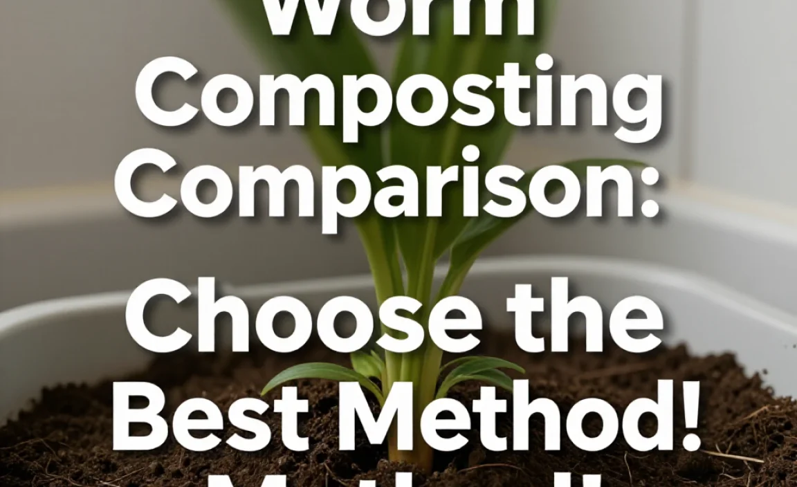 Worm Composting Comparison: Choose the Best Method!