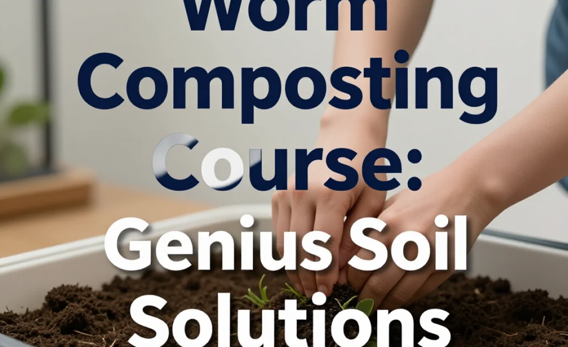 Worm Composting Course: Genius Soil Solutions