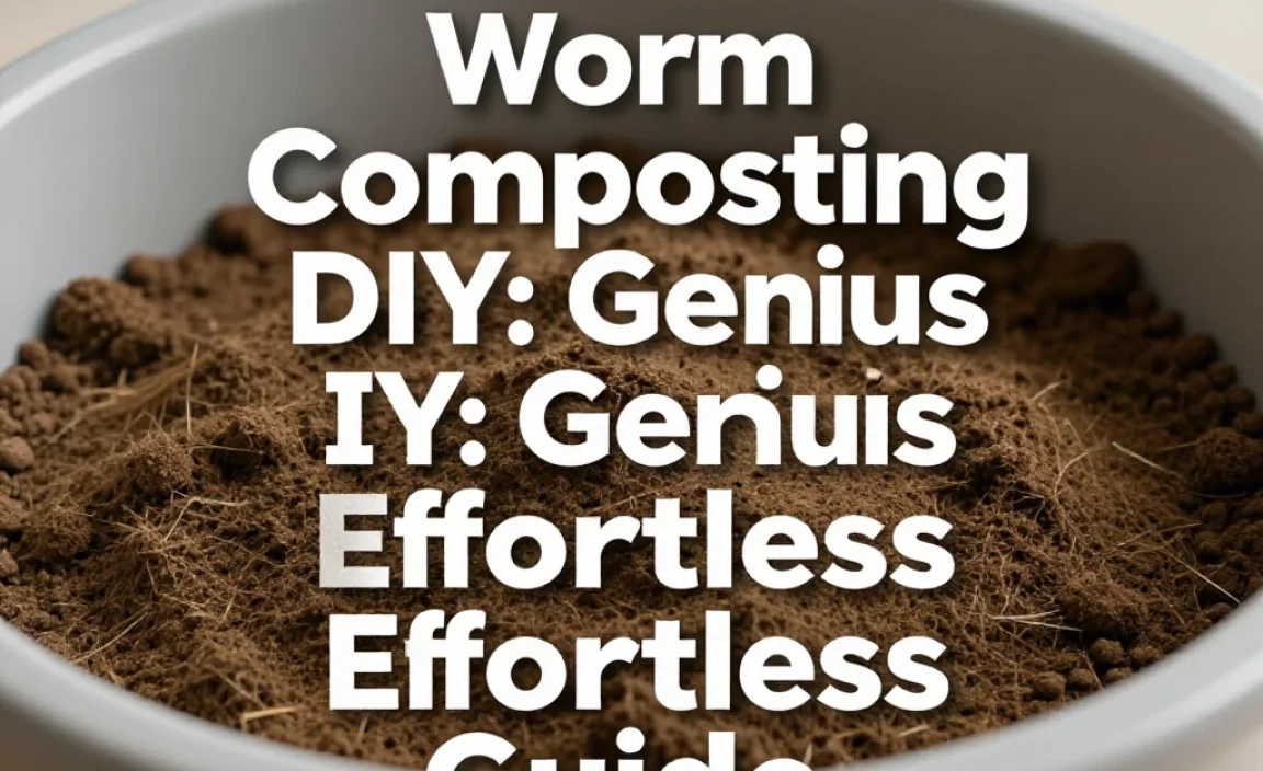 Worm Composting DIY: Genius Effortless Guide